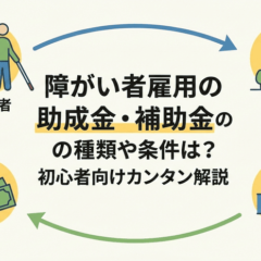 障がい者雇用の助成金・補助金